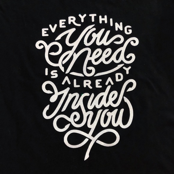 Christian Womens T Shirt - Sparkly Graphic Words - Picture 3 of 8